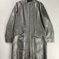 Miu Miu Metallic Leather Double Zip Coat FW 1999 - S