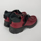 Prada Red Leather Vibram Platform Shoes FW 1999 - 39 IT/39,5 EU