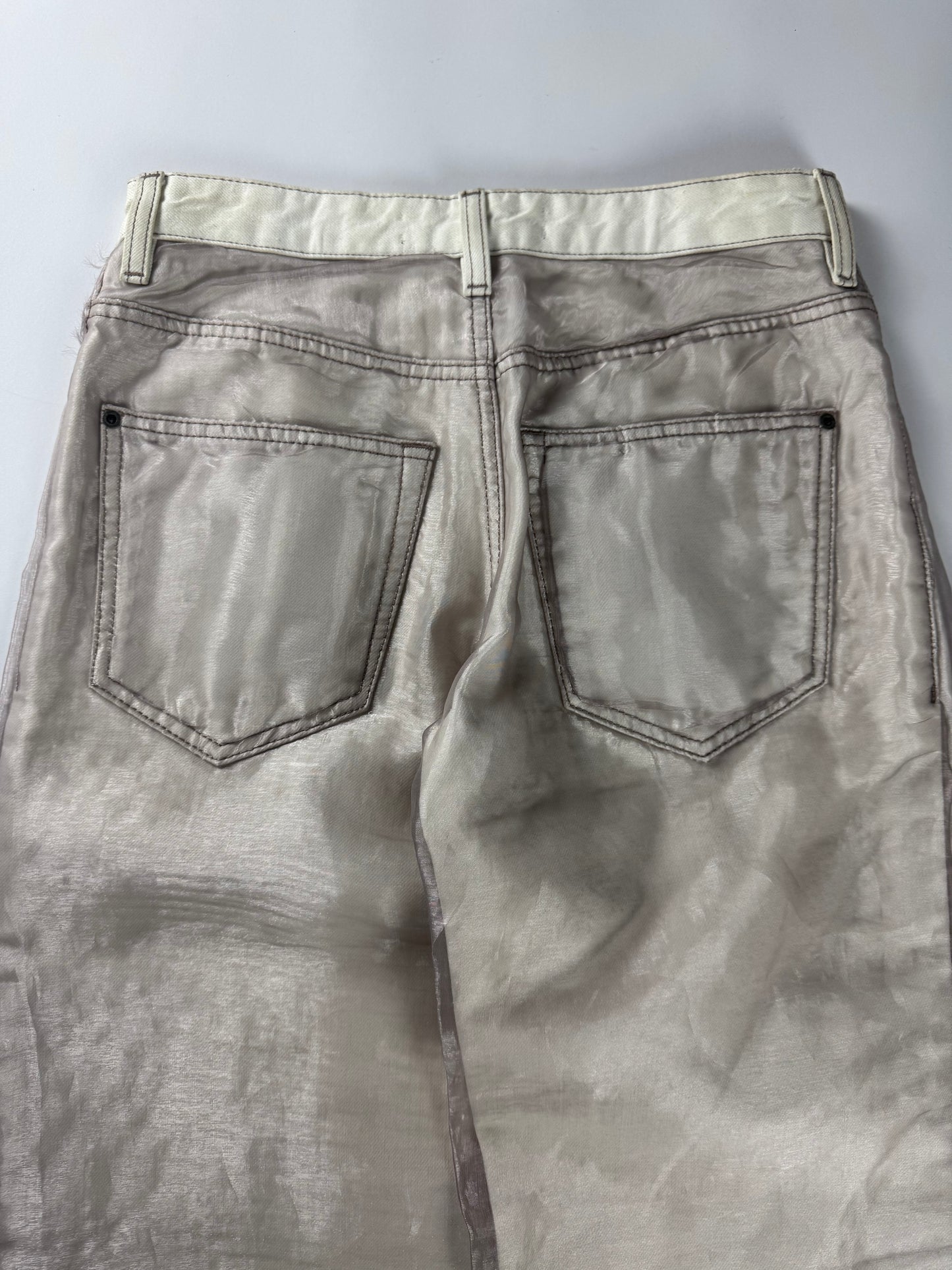 Y/Project Sample Illusion Translucent Organza Pants FW 2018 - S