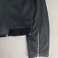 Prada Black Mesh Leather Duo Moto Jacket SS 1999 - S