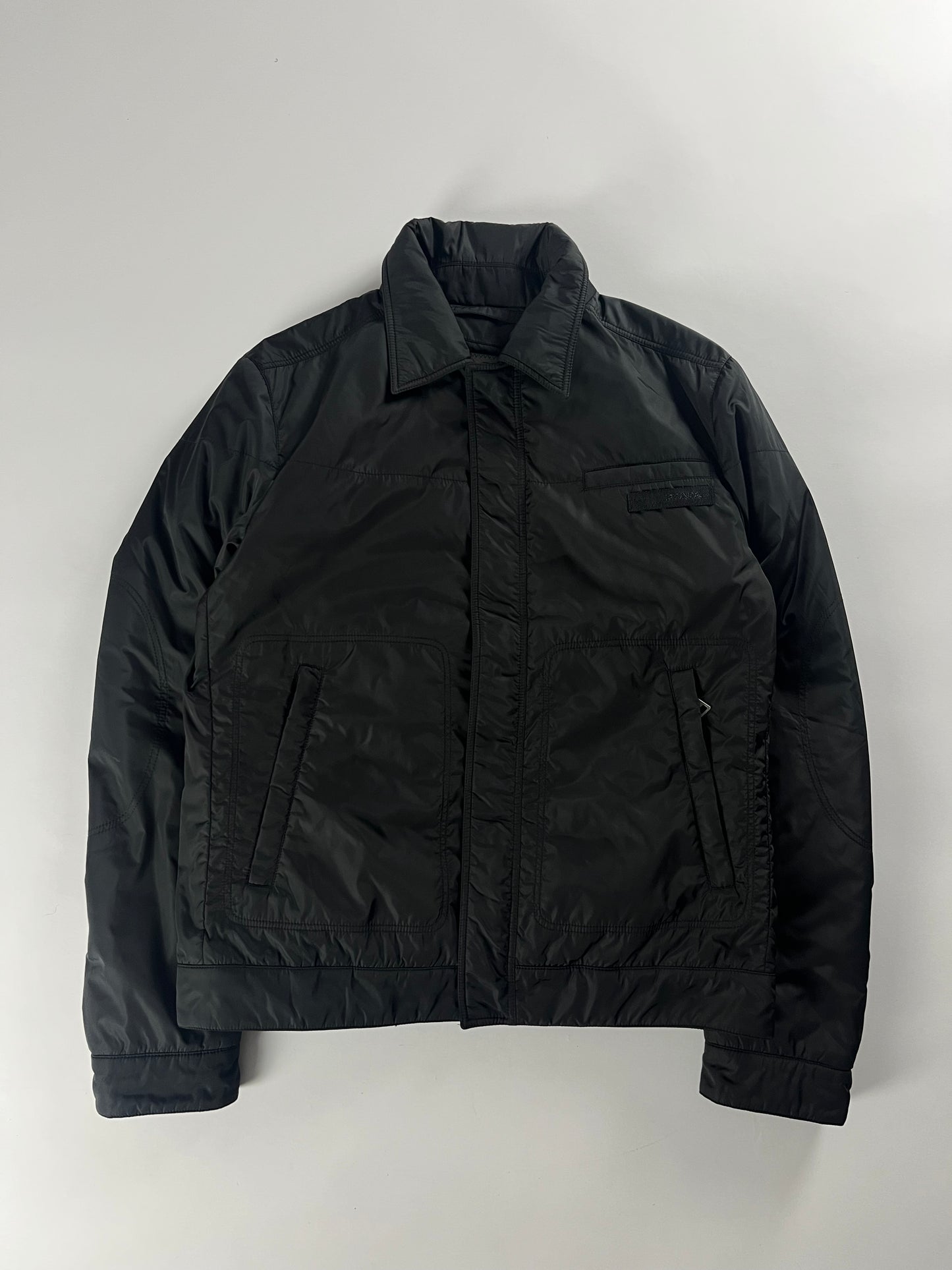 Prada Black Work Nylon Jacket FW 2008 - M