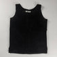 Yves Saint Laurent Suede Leather Sewing Tank Top 1990s - S
