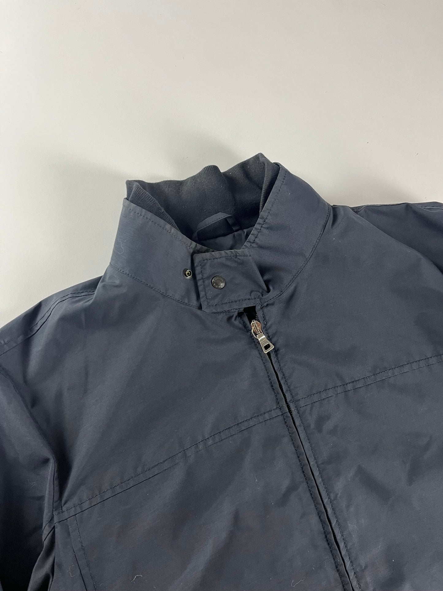Prada Linea Rossa Marine Nylon Tech Moto Jacket FW 2006 - XL