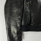 Prada Black Leather Bomber Jacket - L