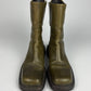 Prada Leather Square Toe High Boots FW 1999 - 40,5 IT/41,5 EU