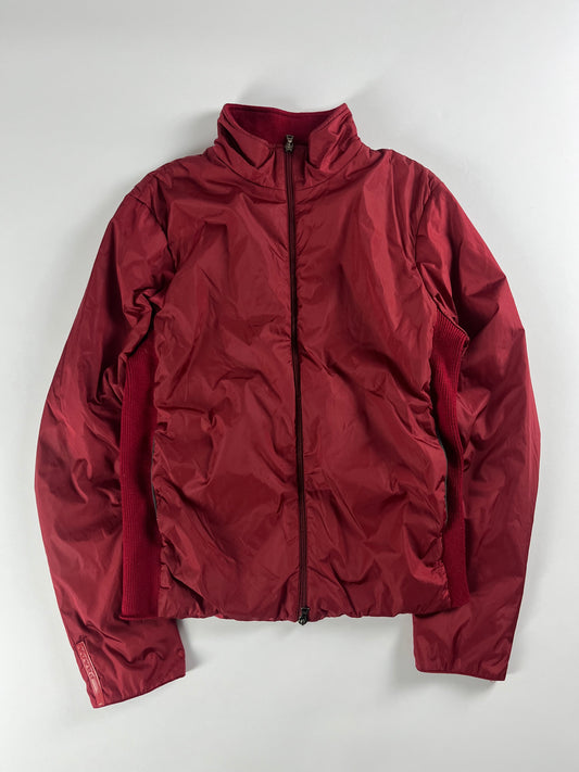 Prada Linea Rossa Nylon Zipper Jacket SS 2000 - M