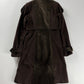 Yves Saint Laurent Sample Double Breasted Velvet Trimmed Military Coat FW 2005 - S