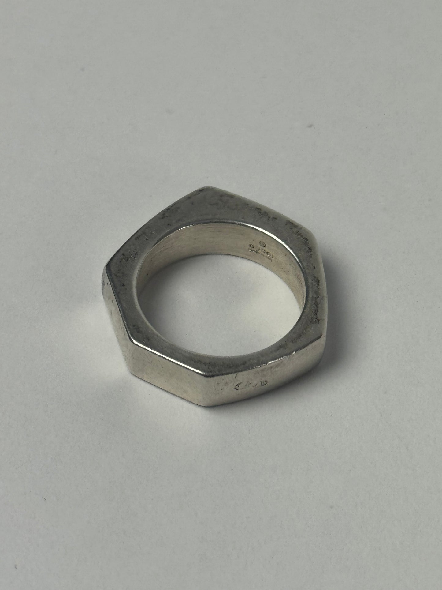 Gucci Tom Ford Sterling Brut 925 Silver Ring - OS
