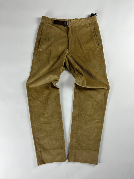 Prada Camel Corduroy Strapped Pants FW 1999 - S