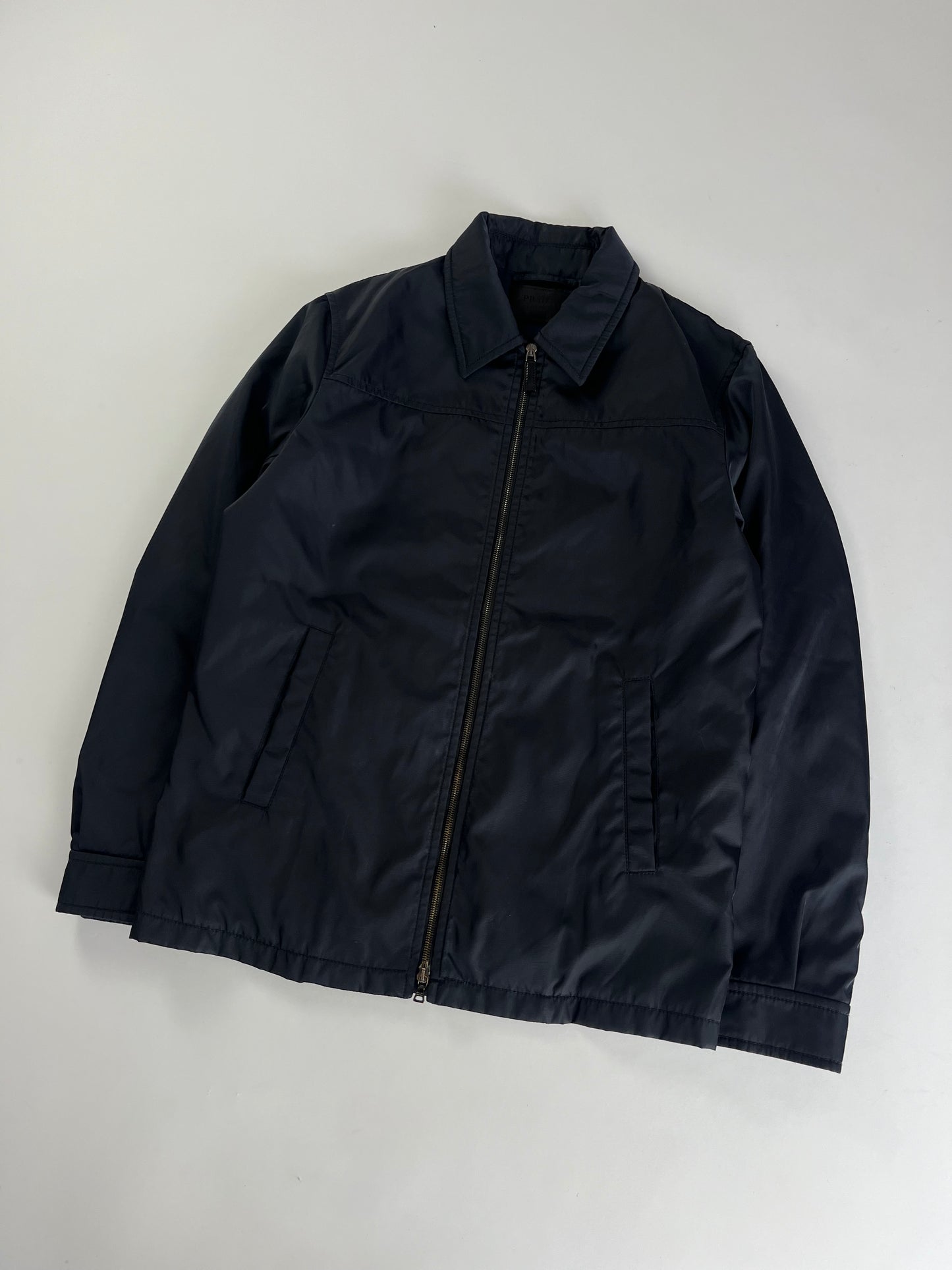 Prada Marine Double Zip Trucker Jacket FW 2014 - M