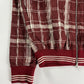 Hermès Bordeaux Plaid Check Bomber Jacket SS 2018 - S