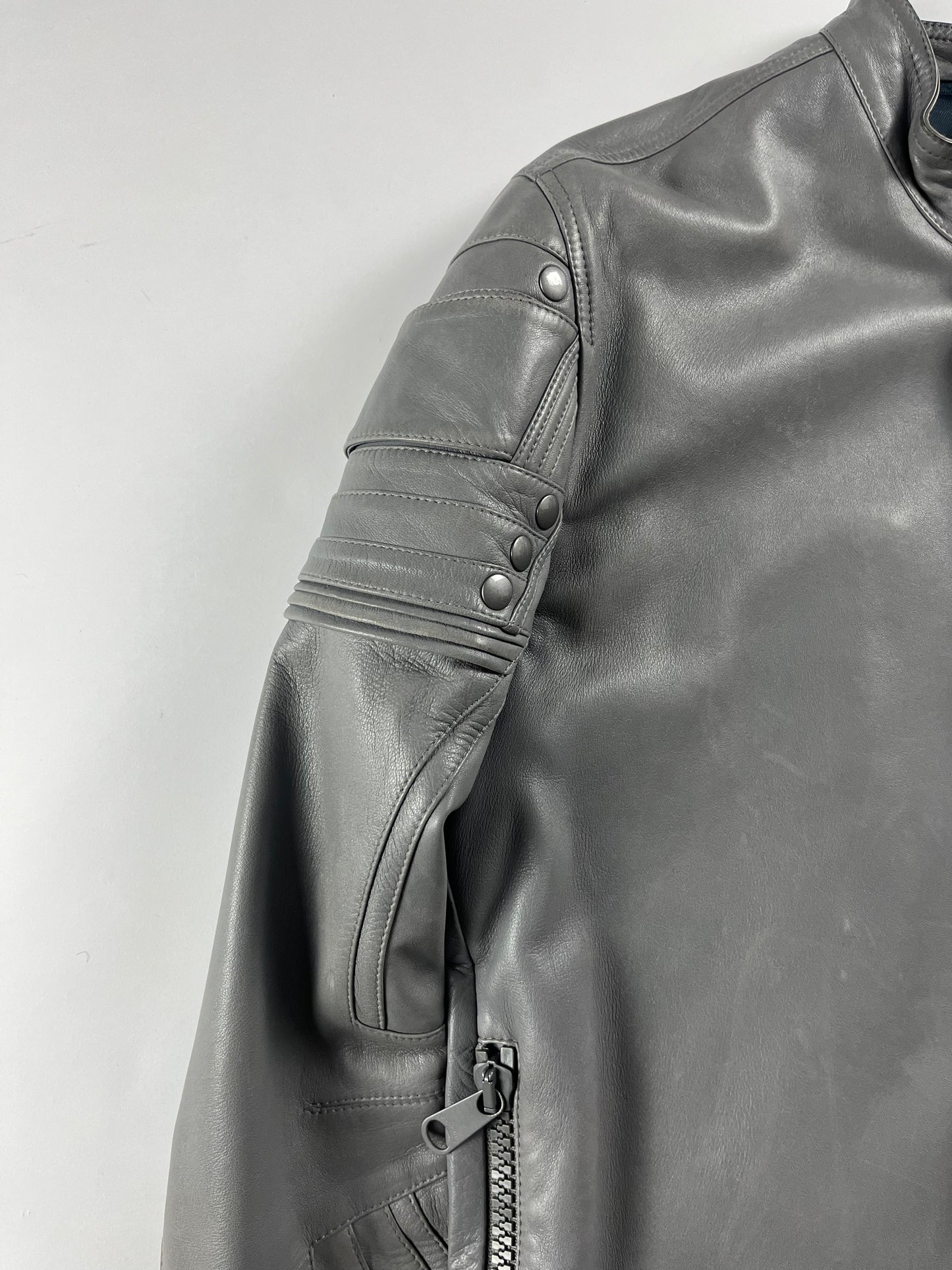 Dior Homme Kris Van Assche Leather Armor Jacket SS 2009 - L