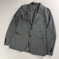 Hermès Sample Grey Textured Cotton Tailored Blazer SS 2015 - M
