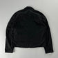 Prada Monochrome Midnight Minimalist Double Zip Jacket 2000s - L