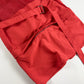Kenzo Red Cotton Multi Pocket Utility Cargo Mesh Panel Zip Front Dress - S