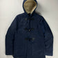Prada Navy Arctic Hooded Long Parka Duffle Jacket - M