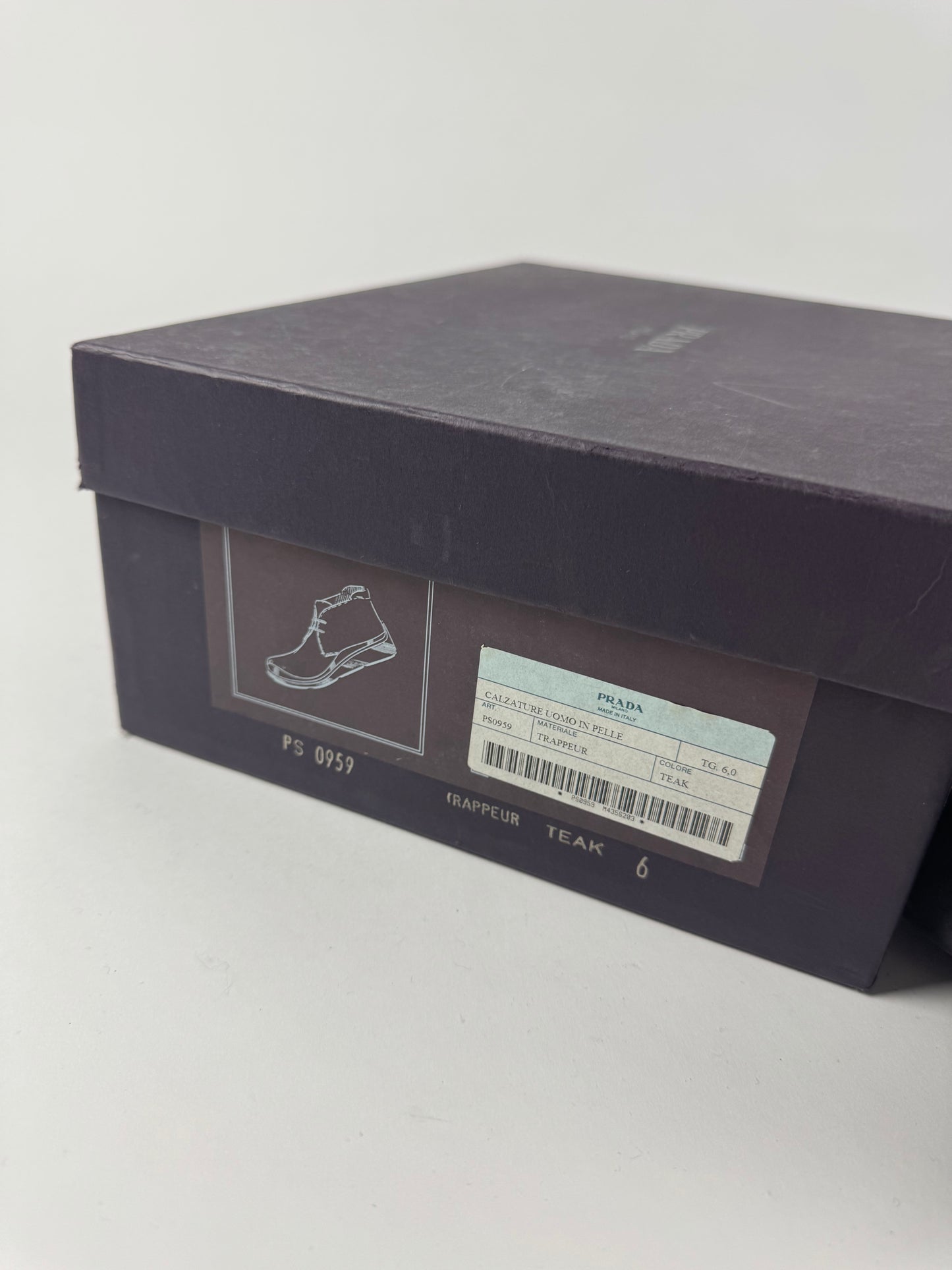 Prada Leather Platform Laced Loafers FW 1999 - 41 EU