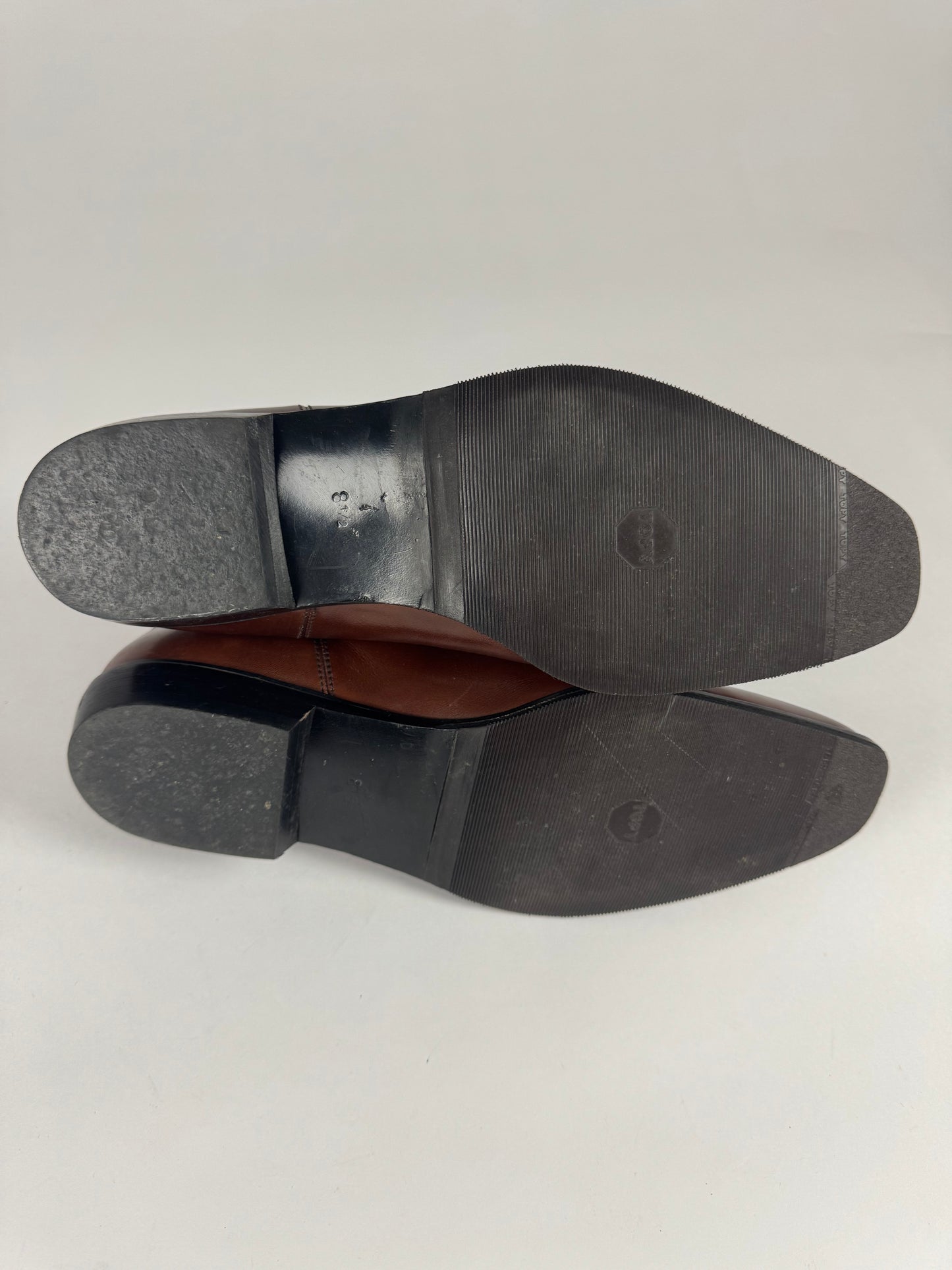 Thierry Mugler Brown Leather Chelsea Boots 2000s - 43,5 EU