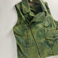 John Galliano Military Skull Print Biker Vest SS 2008 - M