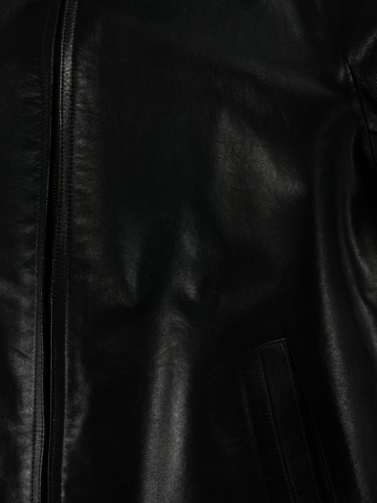 Prada Premium Black Leather Jacket FW 1999 - M