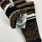Dior Homme Sample Premium Virgin Wool Red & Brown Hand Warmer Glove Set 2020s - OS