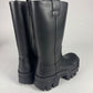 Balenciaga Black Bulldozer Vegetable Tanned Calfskin High Leather Boots SS 2022 - 43 EU