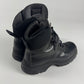 Prada Vibram Black Leather Combats High Boots FW 1999 - 37,5 IT/38,5 EU