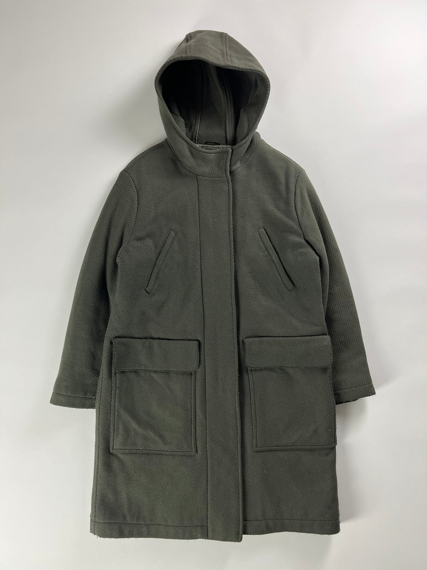 Prada Wool khaki Coat FW 2006 - S