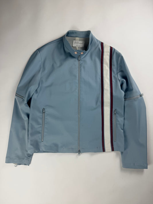 Alexander McQueen Blue Cotton Racing Jacket SS 1996 - L
