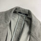 Hermès Sample Grey Tailored Cotton Minimalist Blazer SS 2022 - M