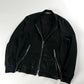 Yves Saint Laurent Dark Genuine Snakeskin Leather Bomber Jacket 2000s - L