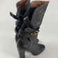 Chloé Belted Wrapped Calf Leather Boots FW 2005 - 37 EU