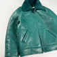 Balenciaga Sample Green Shearling Aviator Bomber Jacket FW 2019 - M