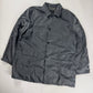 Prada Slate Grey Iridescent Nylon Patch Pockets Chore Overshirt Coat 1990s - XXL