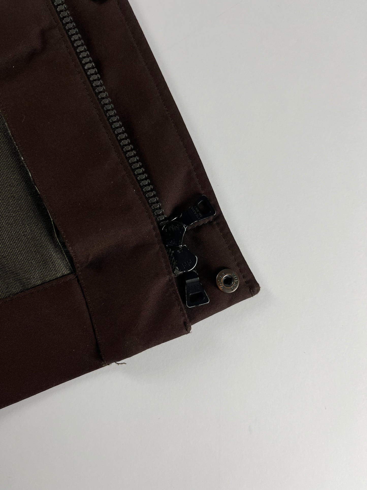 Prada Linea Rossa Technical Convertible Sleeve Terra Jacket SS 2000 - XL