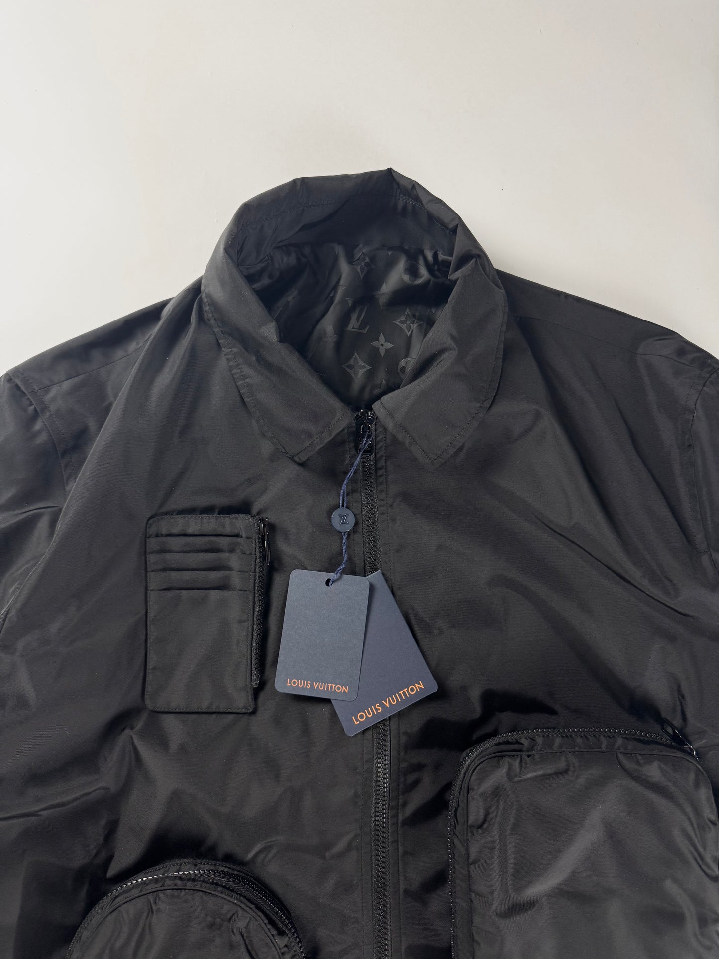 Louis Vuitton Inside Monogram 3D Multi Pocket Nylon Jacket SS 2021 - L