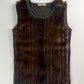 Prada Sample Fur Tank Top FW 2007 - S