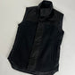 Prada Hidden Nylon Hoodie Hybrid Vest - M
