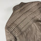 Louis Vuitton Brown Damier Quilted Gold Detail Racer Jacket FW 2007 - L