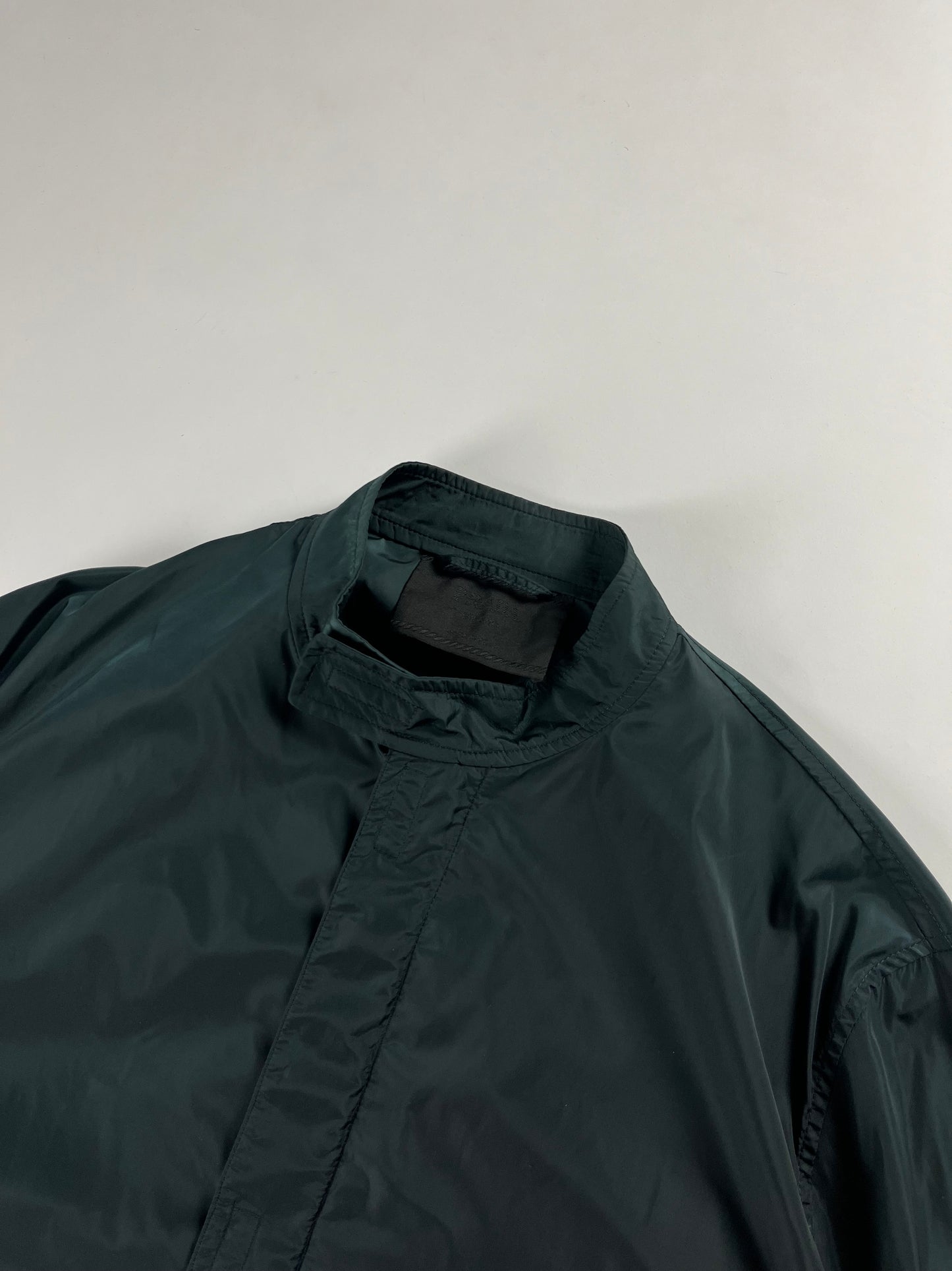 Prada Navy Nylon Strapped Light Jacket SS 1998 - L