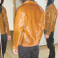 Our Legacy Raw Edges Brown Pony Hair Leather Jacket FW 2013 - S