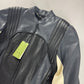 Gucci Sample Alexandro Michele Elbows & Shoulders Strong Pads Leather Biker Jacket FW 2023 - M