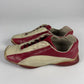 Prada Sport Red Cream Leather Shoes SS 2001 - 9 IT/44 EU