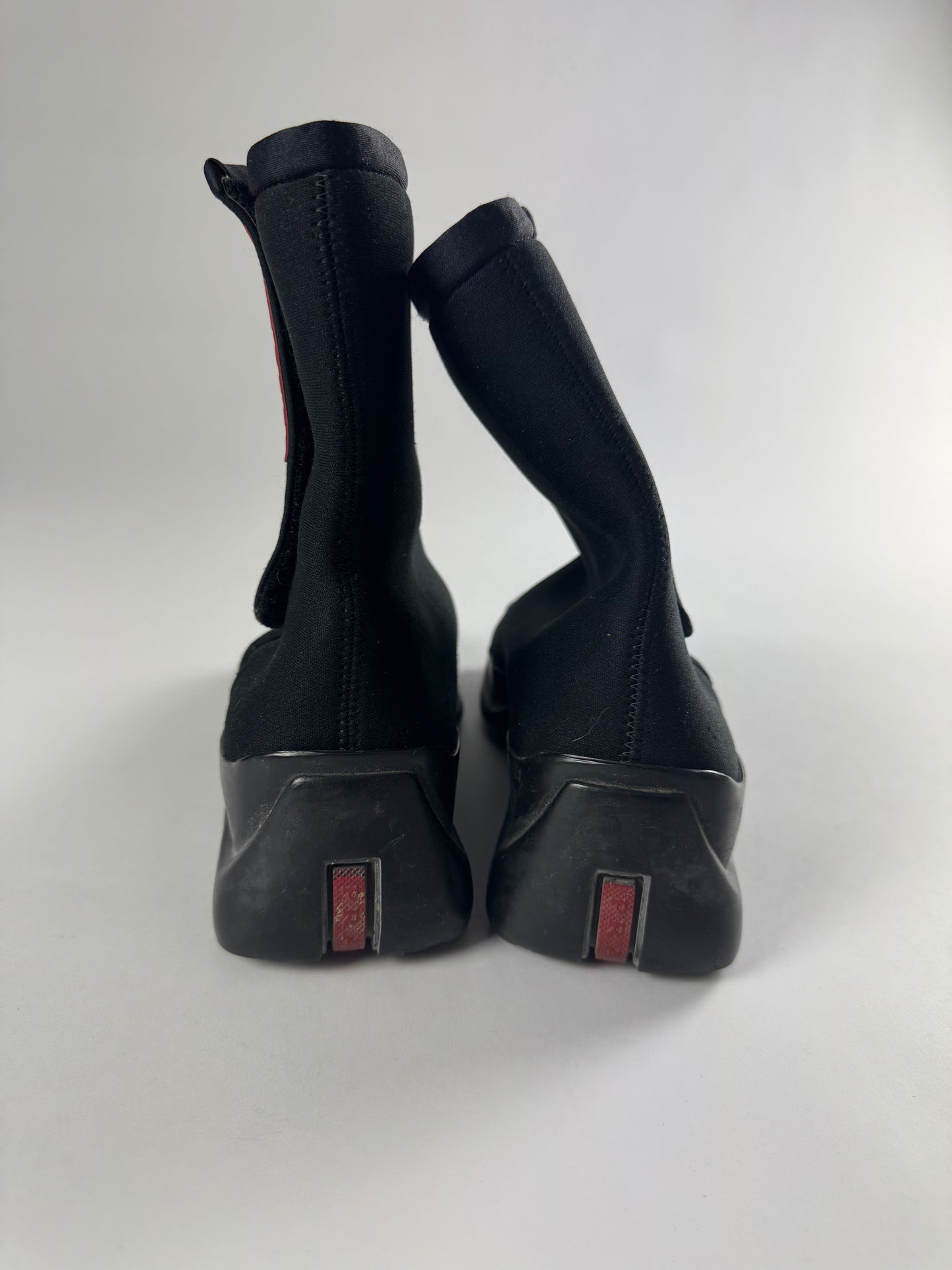 Prada Linea Rossa Neoprene Boots FW 1999 - 38 IT/39 EU