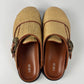Dior x Denim Tears Sample Peace Sign Buckle Oblique Brown Mules FW 2023 - 44 EU