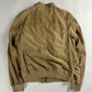 Prada Sand Suede Leather Aviator Bomber Jacket 2010s - M