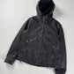 Louis Vuitton V Logo Patch Leather Drawstring Hood Jacket SS 2015 - M