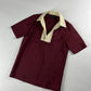 Prada Wine Red Bowling Shirt SS 2013 - L