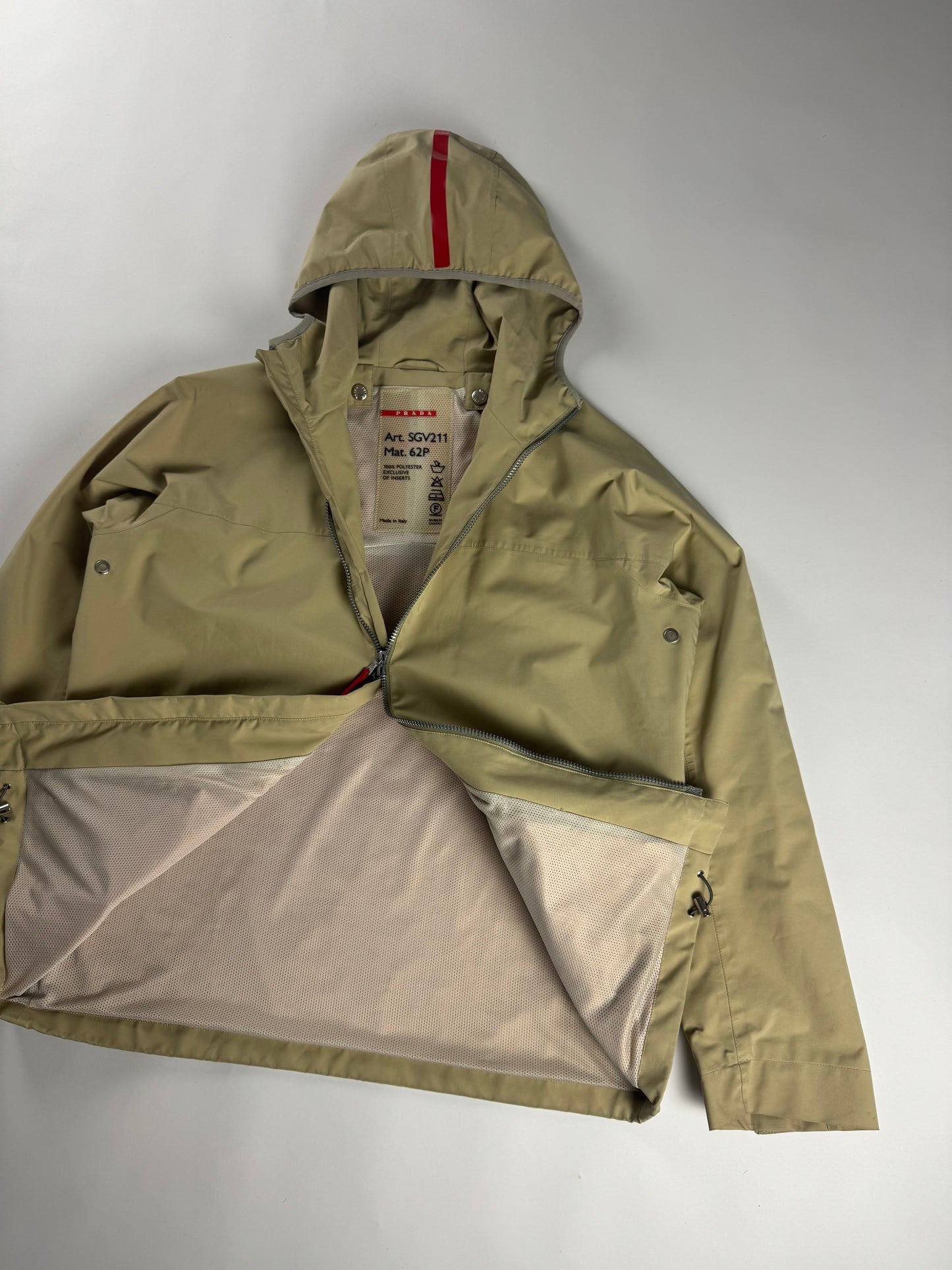 Prada Goretex Technical Convertible Jacket SS 2000 - L