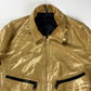 Dior Homme Kris Van Assche Fragmented Bright Yellow Leather Bomber Jacket SS 2009 - L